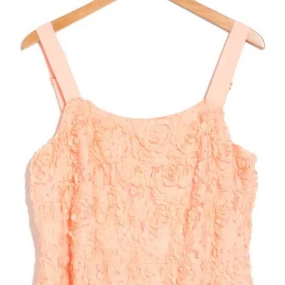 NWT Rachel Roy Textured flourette mesh Tank dress - Picture 2 of 7